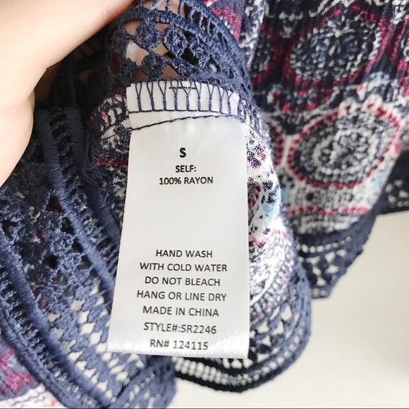 💛SALE Sophie Rue festival style boho tank top - Picture 7 of 7